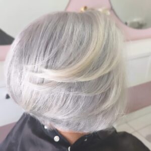 cabelo platinado Daniel Germano Cabelereiro Goiânia