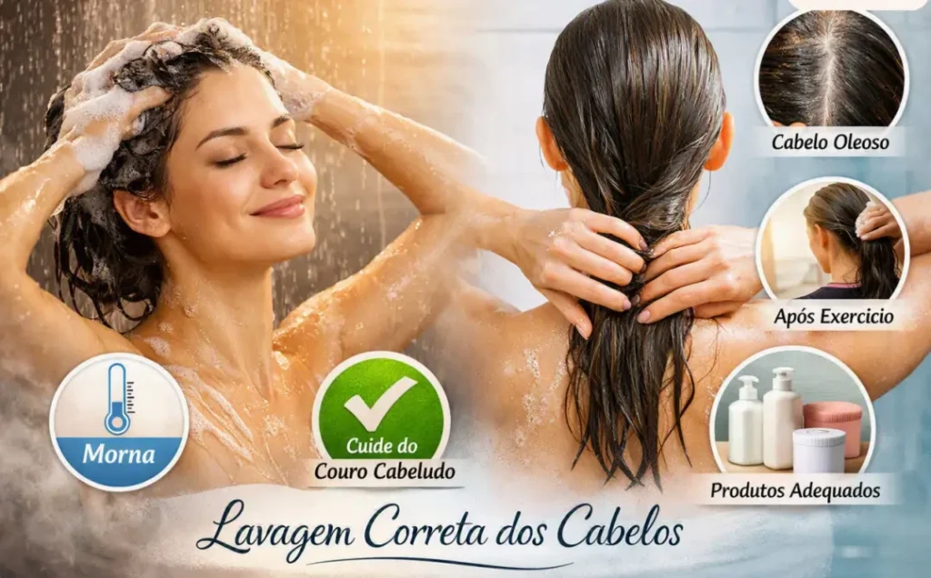pode lavar cabelo todo dia?