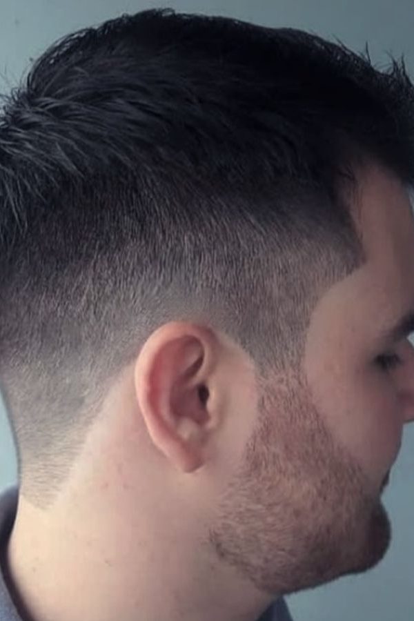 cabelo e barba degradê daniel germano goiânia
